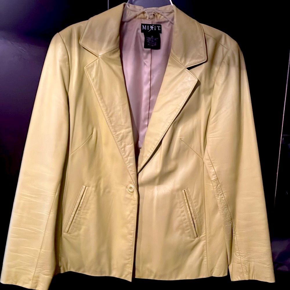 MIXIT ladies leather Jacket